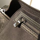 Handle and strap detail of refined classic women's handbag – women's premium purse