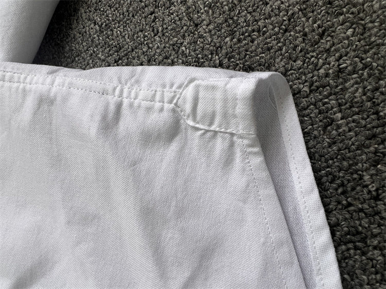 Front view of Lacoste luxury clothing with logo-detail design