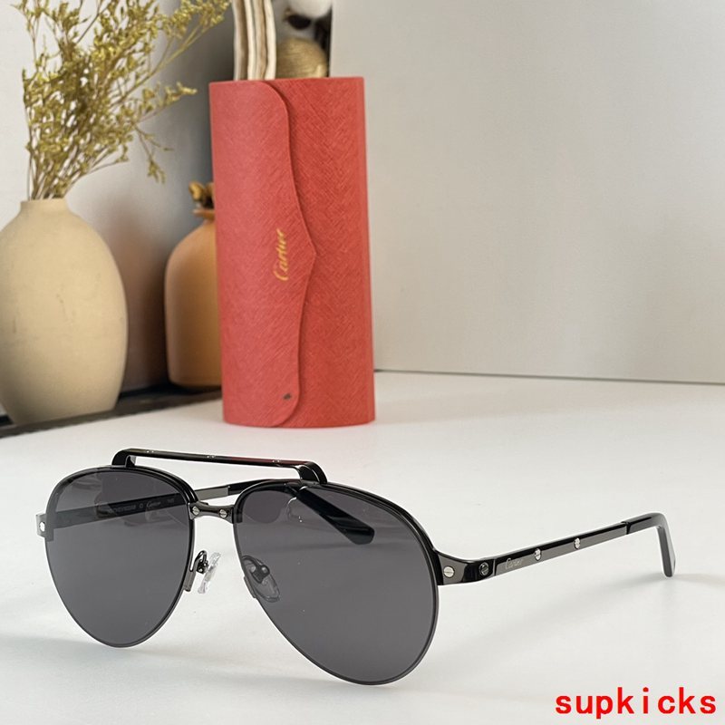 Side view of Cartier unisex sunglasses
