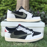 Nike Streetwear sneakers in two-tone signature lace-up style front view