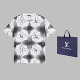 Back view of Louis Vuitton cotton t-shirt with everyday silhouette