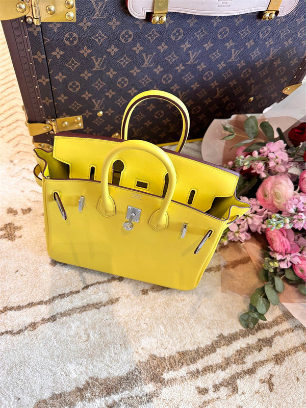 Sophisticated bag shown from front angle