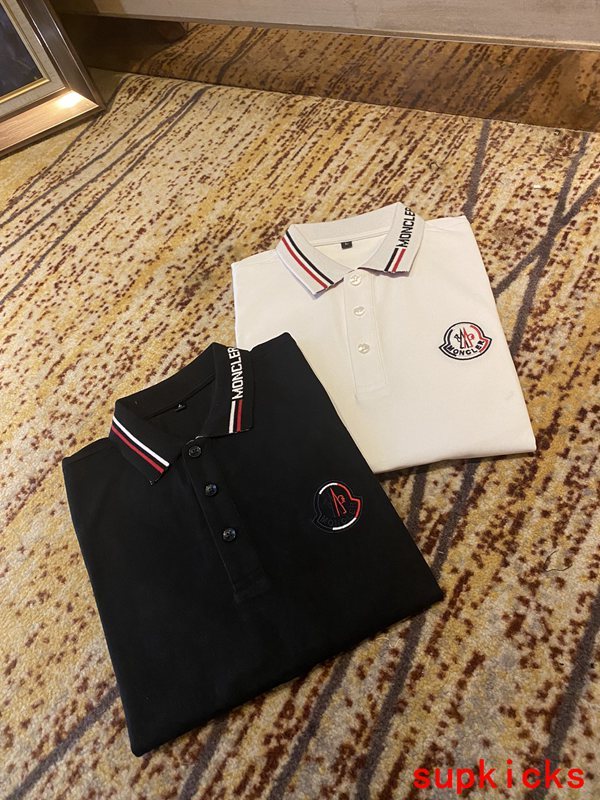 Close-up detail shot of Moncler luxury clothing with tailored silhouette