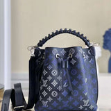 Side profile of premium modern women's handbag – women's everyday handbag