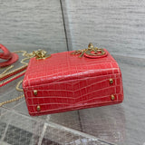 Top view of statement sleek women's handbag – women's luxury handbag