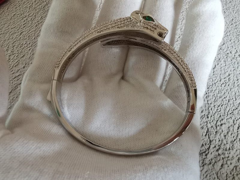 Front view of Cartier unisex jewelry piece