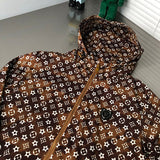 Side profile of Louis Vuitton luxury clothing with tailored silhouette