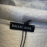 Close-up of Balenciaga designer clothing craftsmanship