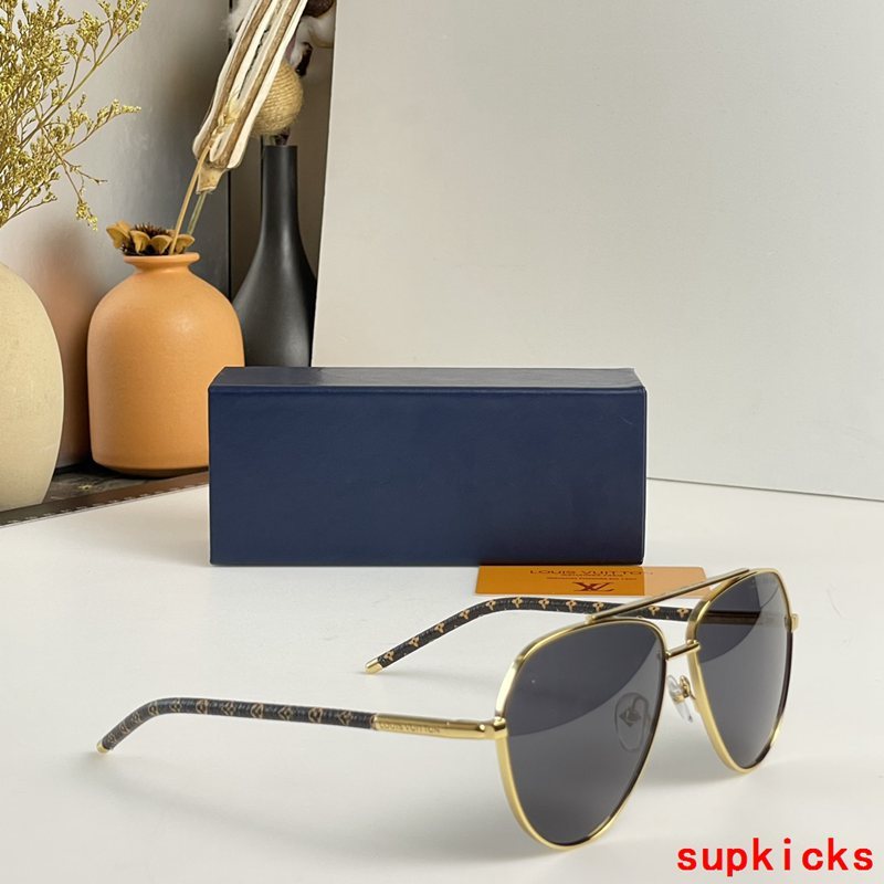 Front view of Louis Vuitton unisex sunglasses