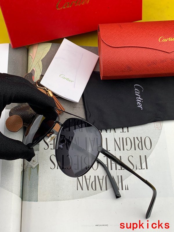 Front view of Cartier unisex sunglasses