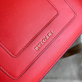 Classic Faux Leather Handbag - Smooth Faux-Leather Exterior | Women's Premium Handbag #1698 - interior view (image 6) of designer-inspired handbag