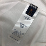 Flat lay presentation of Louis Vuitton cotton t-shirt with monogram-inspired silhouette