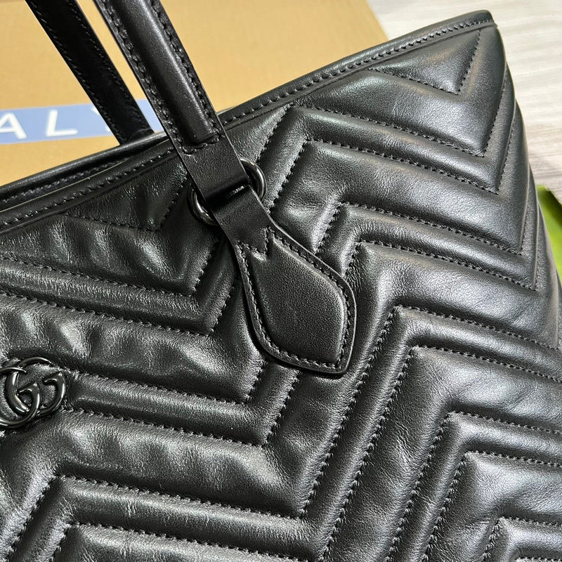 Interior view of refined chic women's handbag – women's statement bag
