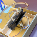  Clean-Lined everyday bag carried on shoulder