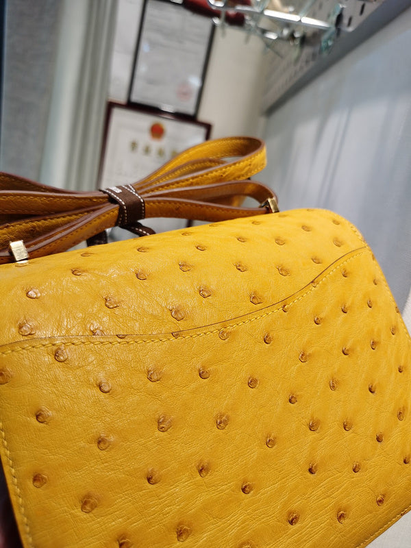 Interior view of considered premium bag