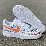 Nike Men's & Women's Designer Street Sneakers — Style 014 hardware detail