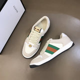 Gucci fresh white-and-black luxury sneakers view 9 minimalist modern build