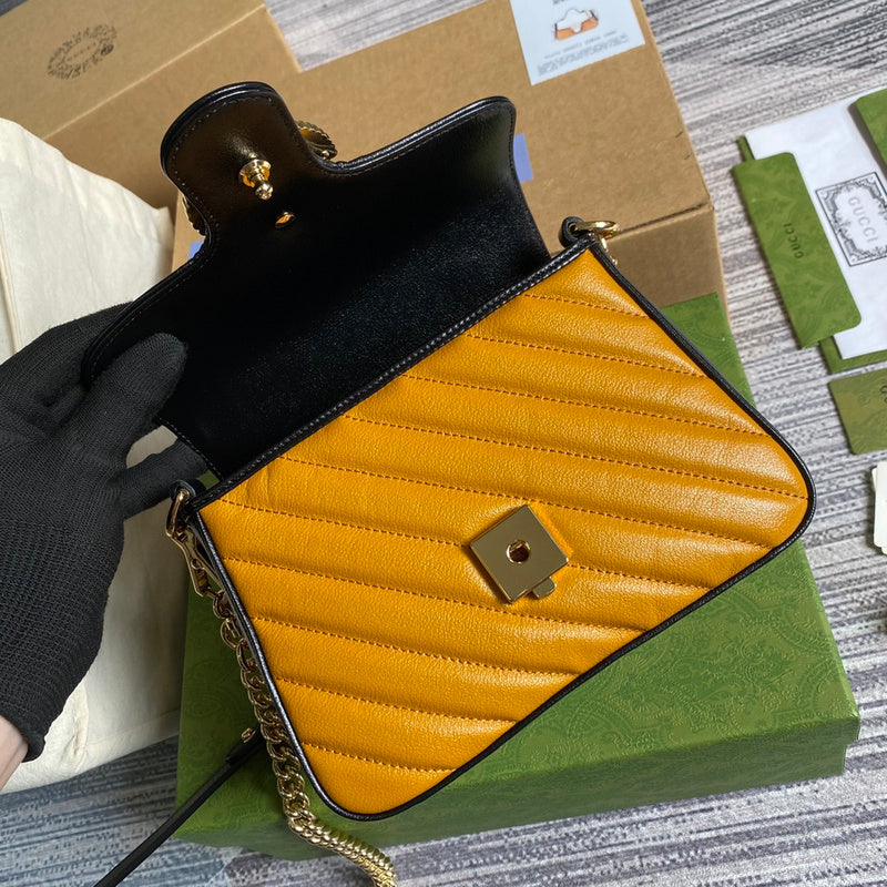 Top view of polished classic women's handbag – women's statement bag