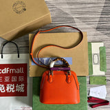 Front view of chic modern women's handbag – women's luxury accessory
