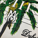 Close-up of Amiri t-shirt craftsmanship