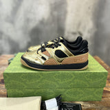 Gucci muted earth tones luxury sneakers view 10 everyday casual design