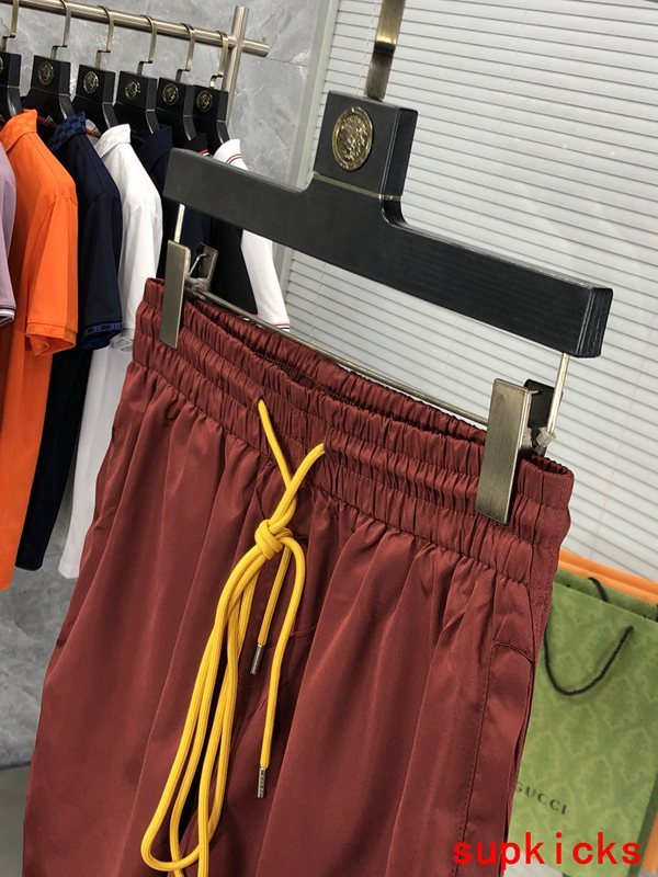 Full styled look of Rhude luxury clothing with runway-inspired design