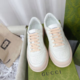 Gucci fresh white-and-black luxury sneakers view 4 sleek tonal finish