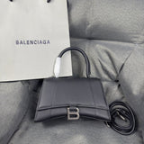 Zivas Charm Polished Finish Statement Handbag (Polished Everyday Piece) – Back View
