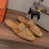 Hermes shoes Style 308 - texture and material detail (alternate angle)