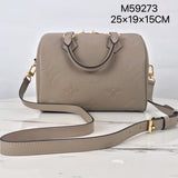 Front view of chic structured women's handbag – women's premium purse