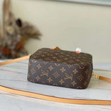 Back view of chic modern women's handbag – women's premium purse