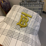 Side view of Burberry unisex cap