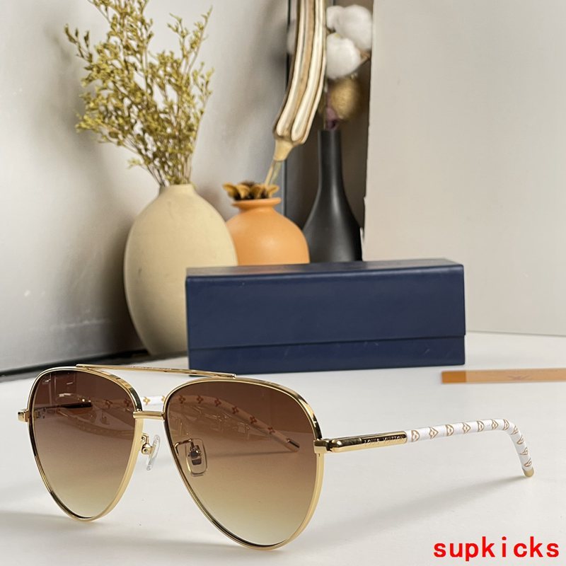 Angled view of Louis Vuitton unisex sunglasses