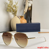 Angled view of Louis Vuitton unisex sunglasses