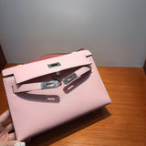 Tailored handbag styled for everyday wear
