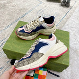 Gucci crisp white luxury sneakers view 5 everyday casual design