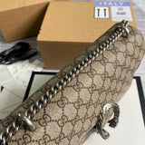 Back view of premium statement women's handbag – women's statement bag