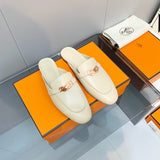 Hermes sandals Style 180 - front view, timeless elegant design