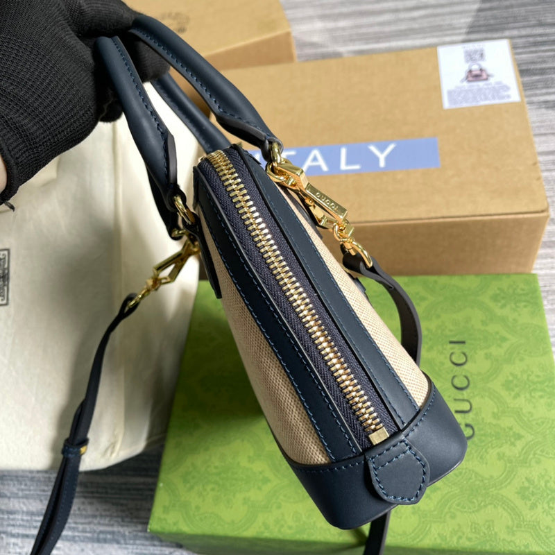 Interior view of polished structured women's handbag – women's designer-style accessory