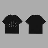 Balenciaga luxury t-shirt detail shot