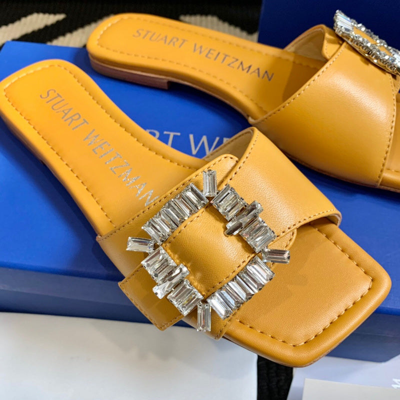 Close-up of Saint Laurent shoes craftsmanship