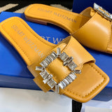 Close-up of Saint Laurent shoes craftsmanship