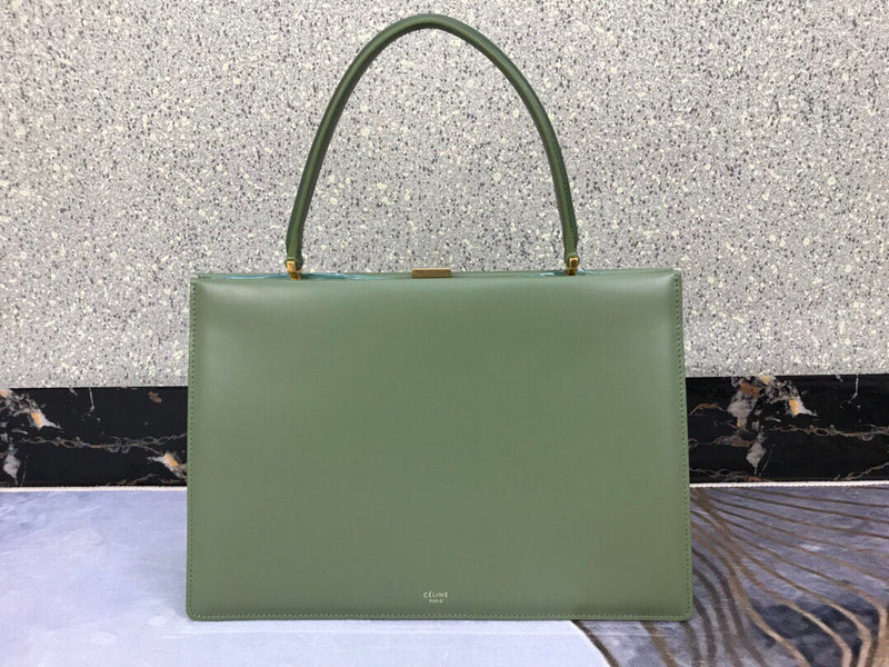 Close-up detail of everyday-luxe structured women's handbag – women's luxury accessory