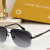 Lifestyle view of Louis Vuitton unisex sunglasses