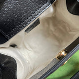 Close-up detail of chic polished women's handbag – women's statement bag