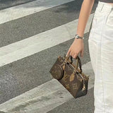  classic structured bag styled with outfit 30