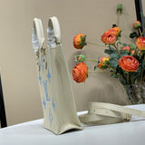  Understated shopper bag carried on shoulder