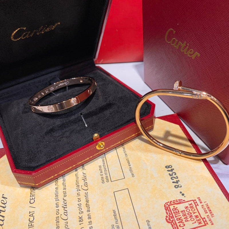Lifestyle view of Cartier unisex jewelry piece