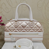 Interior view of polished structured women's handbag – women's everyday handbag