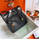  clean-lined handbag styled with outfit 36